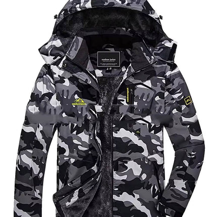 Waterproof Hooded Men's Jacket Sport