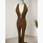 L / Brown With Lining
