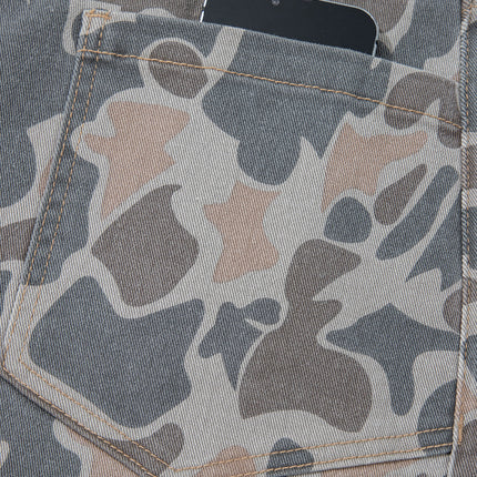 Multicolour Plus Size Camouflage Print High Rise Barrel Jeans