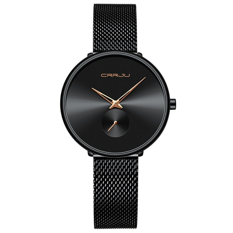 Women's Stainless Steel Strap Mesh Strap Watch Simple
