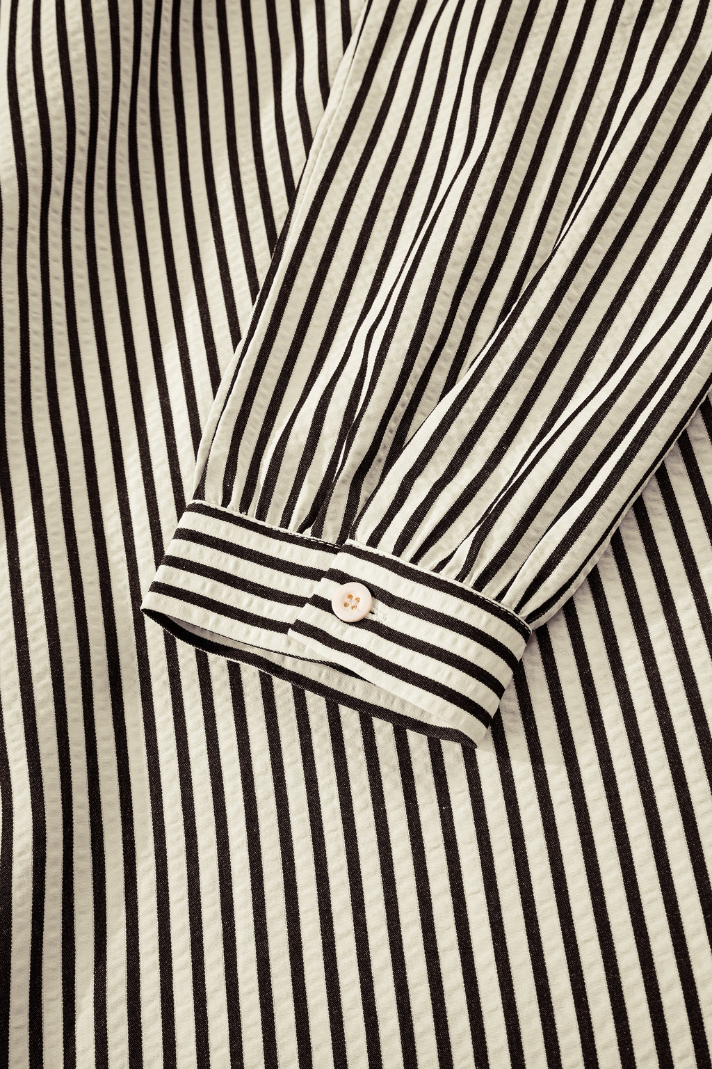 Black Stripe V Neck Zip Front Cinched High Waist Midi Dress