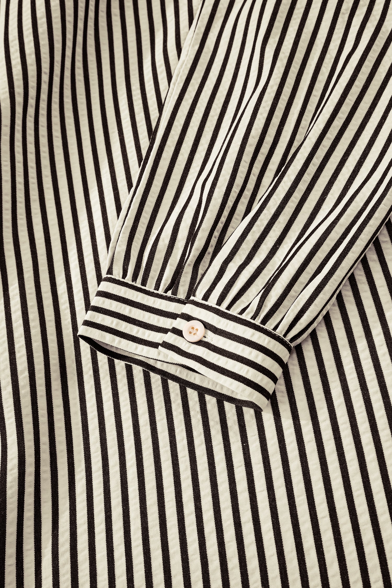 Black Stripe V Neck Zip Front Cinched High Waist Midi Dress