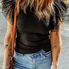 Black / S / 93%Viscose+7%Elastane