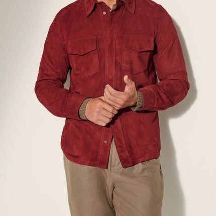 Noah Suede Shirt Jacket Men's Coat