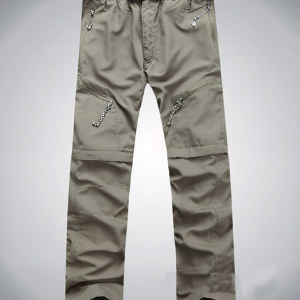Outdoor Sports Detachable Two-piece Mountaineering Quick-dry Pants
