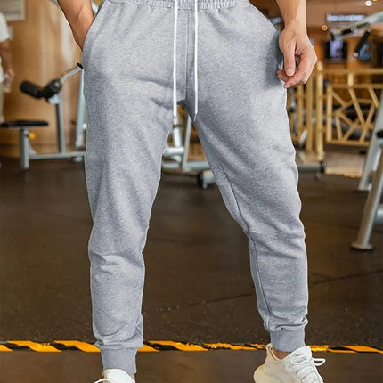 Linen Leisure Trousers Men's Elastic Lace Thin