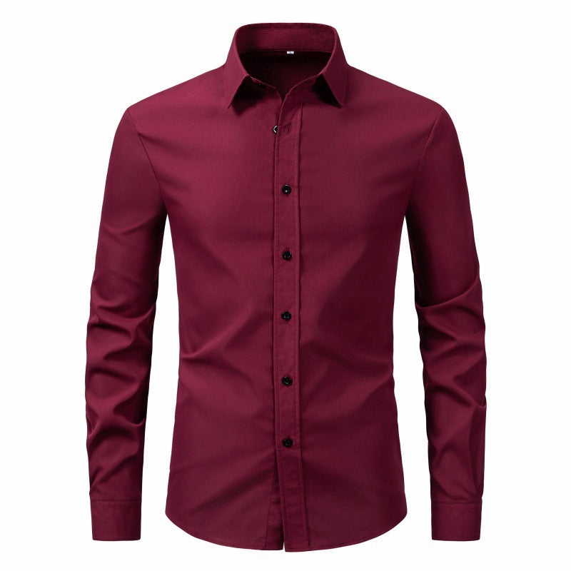 Fashion Slim Men's Long Sleeve Shirt