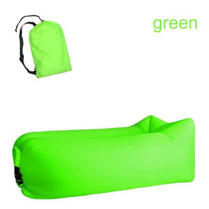 Outdoor Air Sofa Fast Inflatable Laybag Hangout Lounger Beach Air Bed Folding Sleeping Bag Lazy Sofa Lazy Air Sofa