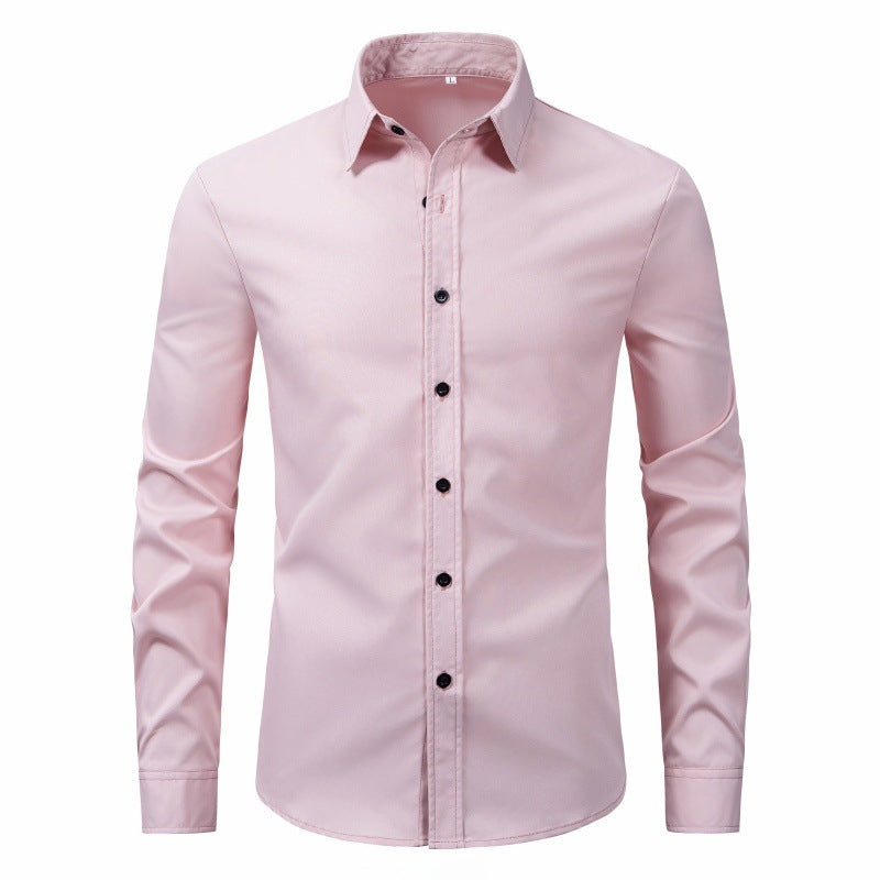 Fashion Slim Men's Long Sleeve Shirt
