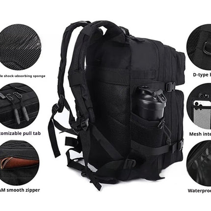 Outdoor Multifunctional Military Enthusiast Backpack