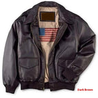 Leather Brown Flag / L