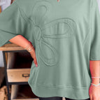 Clearly Aqua / S / 75%Polyester+20%Cotton+5%Elastane