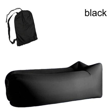 Outdoor Air Sofa Fast Inflatable Laybag Hangout Lounger Beach Air Bed Folding Sleeping Bag Lazy Sofa Lazy Air Sofa
