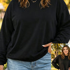 Black / 1X / 65%Polyester+35%Cotton