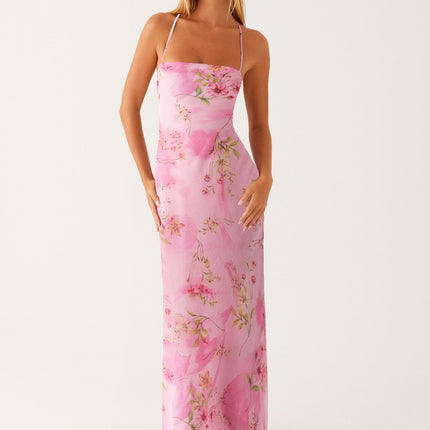 Womens Printed Sleeveless Strap Bodycon Dress