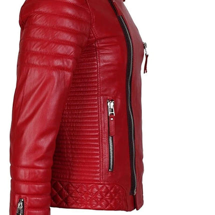 Thick Collar European And American Double Zipper Jacket