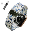 Blue and white / 38mm 40mm Set