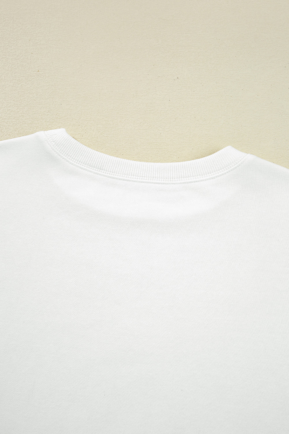 White Floral Ruffled Balloon Sleeve Patchwork Loose Blouse