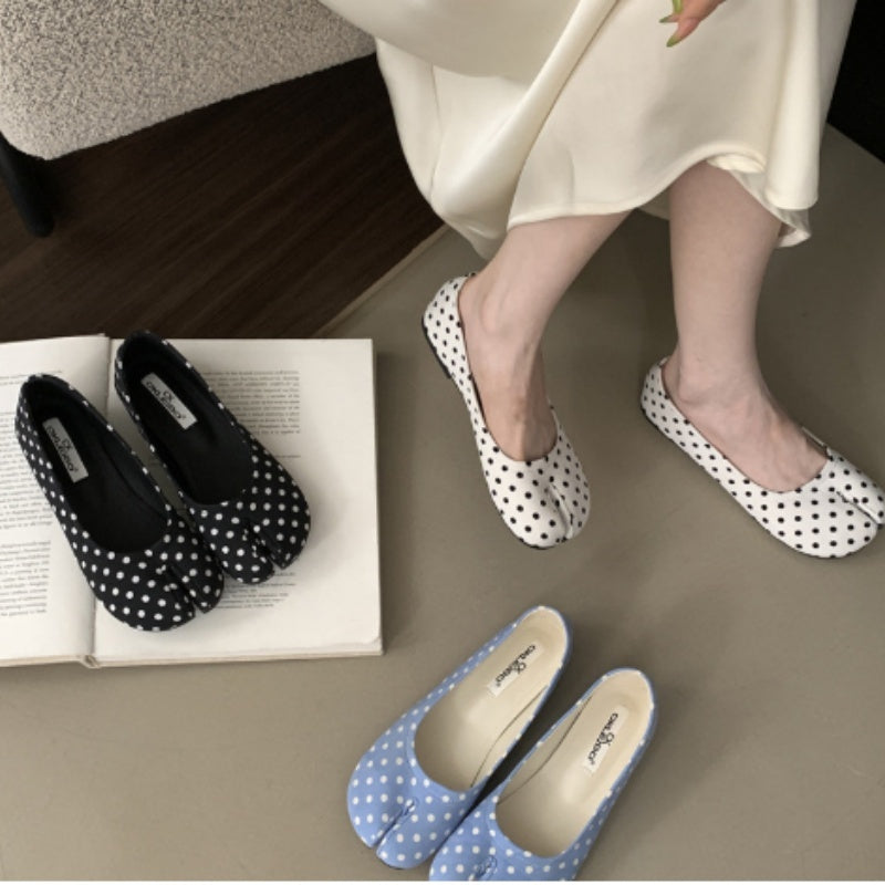 Horseshoe Split Toe Sheep Hooves Shallow Mouth Soft Bottom Flat Shoes