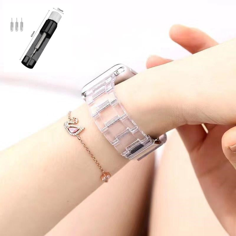 Resin Watch Belt With Small Round Belt Remover