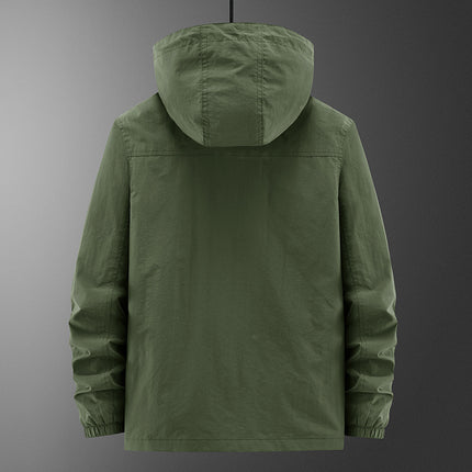 Men's Fashion Casual Loose Outdoor Shell Jacket