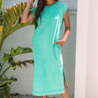 Clearly Aqua / S / 100%Cotton