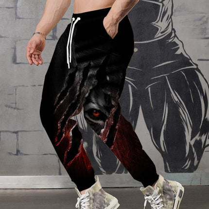 3D Digital Printing Men's Trousers Sports Pants