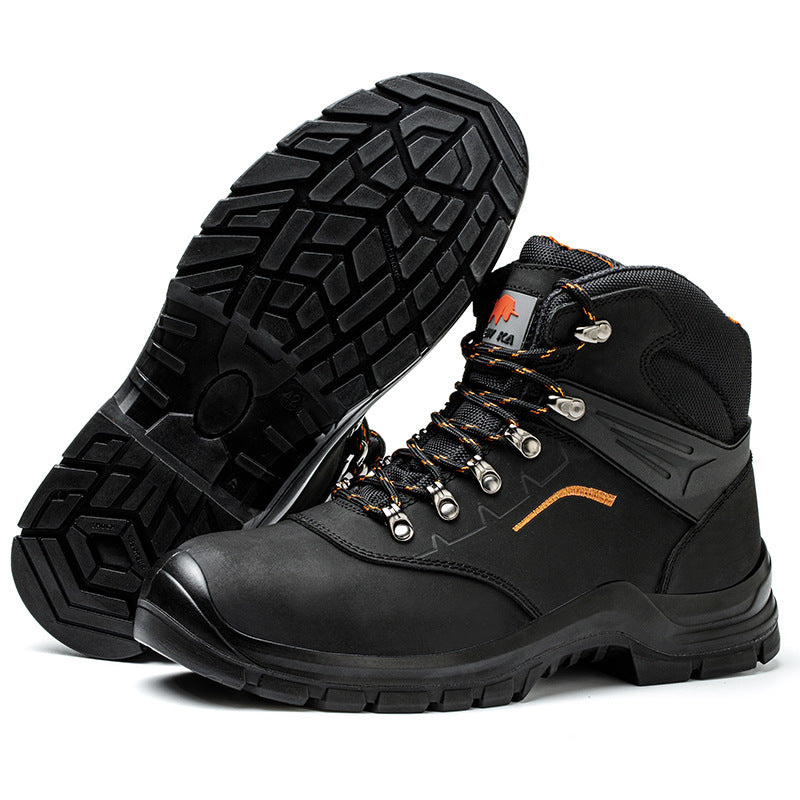 Thick Wear-resistant Non-slip Breathable Lightweight Steel Toe Shoes
