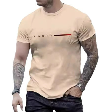 3d Printed Top Slim Fit Men