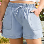 Beau Blue / 1X / 80%Cotton+20%Polyester