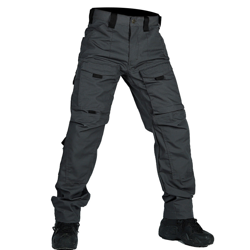 Camouflage Trousers Outdoor Multi-functional Pocket Wear-resistant Training Pants