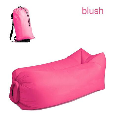 Outdoor Air Sofa Fast Inflatable Laybag Hangout Lounger Beach Air Bed Folding Sleeping Bag Lazy Sofa Lazy Air Sofa