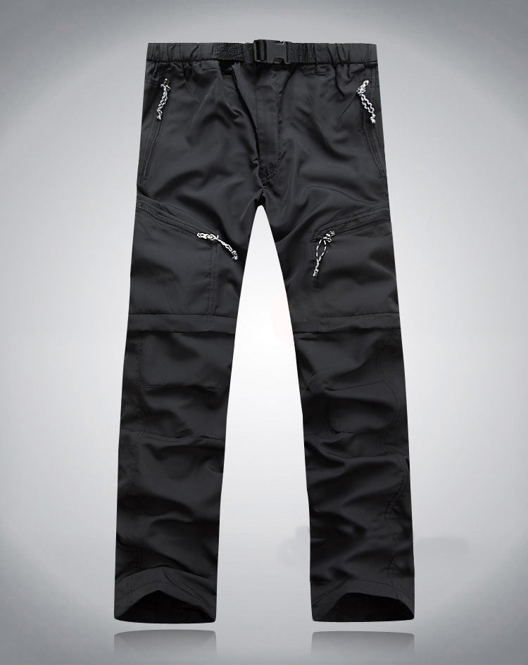 Outdoor Sports Detachable Two-piece Mountaineering Quick-dry Pants