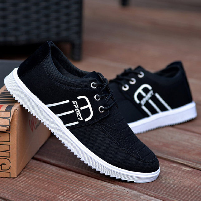 New autumn air shoes men's casual shoes sneakers slip Korean fashion shoes