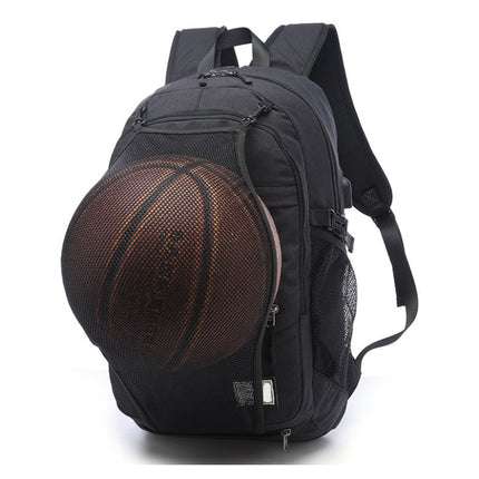 Anti-Theft USB Laptop Backpack With Shoulder Straps