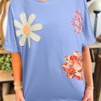 Sky Blue / S / 62%Polyester+32%Cotton+6%Elastane
