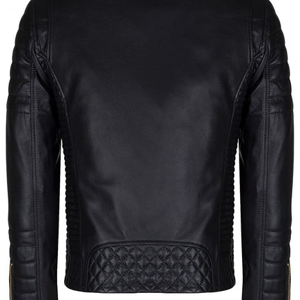 Thick Collar European And American Double Zipper Jacket