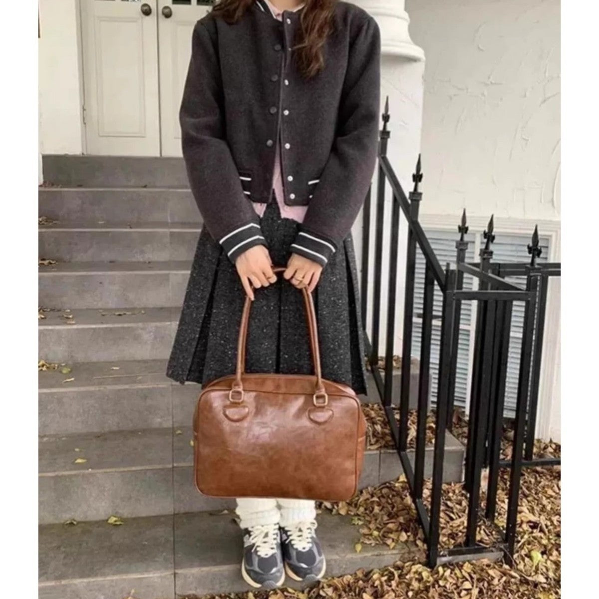 Versatile Large Capacity Women's One-shoulder New Lazy Wind Commuter Bag