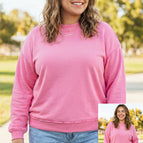 Bright Pink / 1X / 65%Polyester+35%Cotton