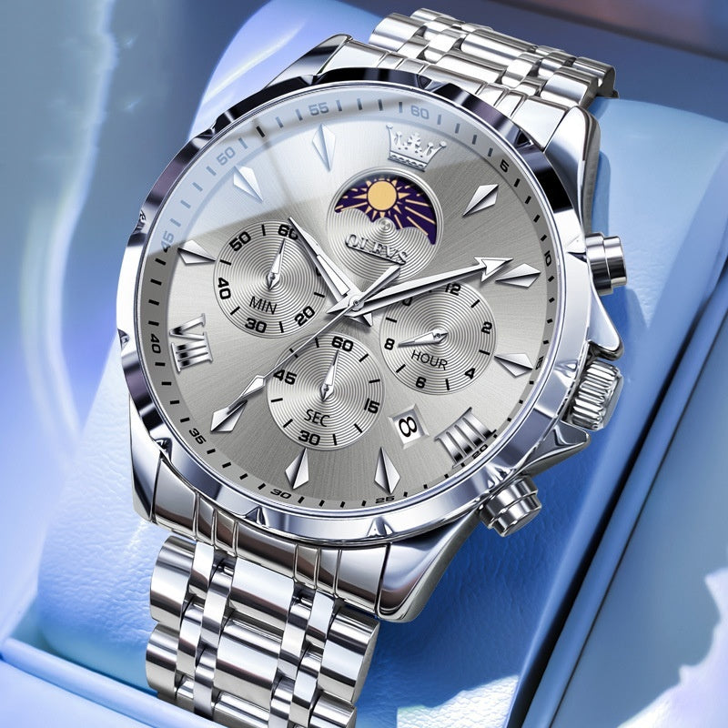 Multifunctional Sports And Leisure Men's Quartz Watch