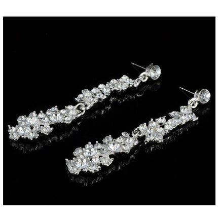Womens Alloy Necklace And Earrings Two-Piece Set