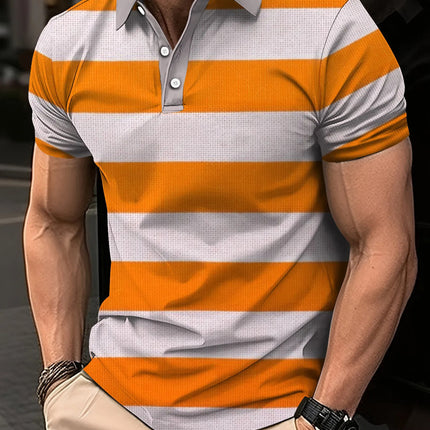 Fashion Digital Printing Men's Business Casual Top