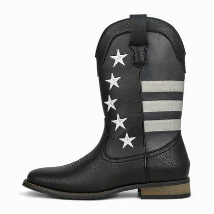 Five-pointed Star Suit Men's Western Cowboy Boot