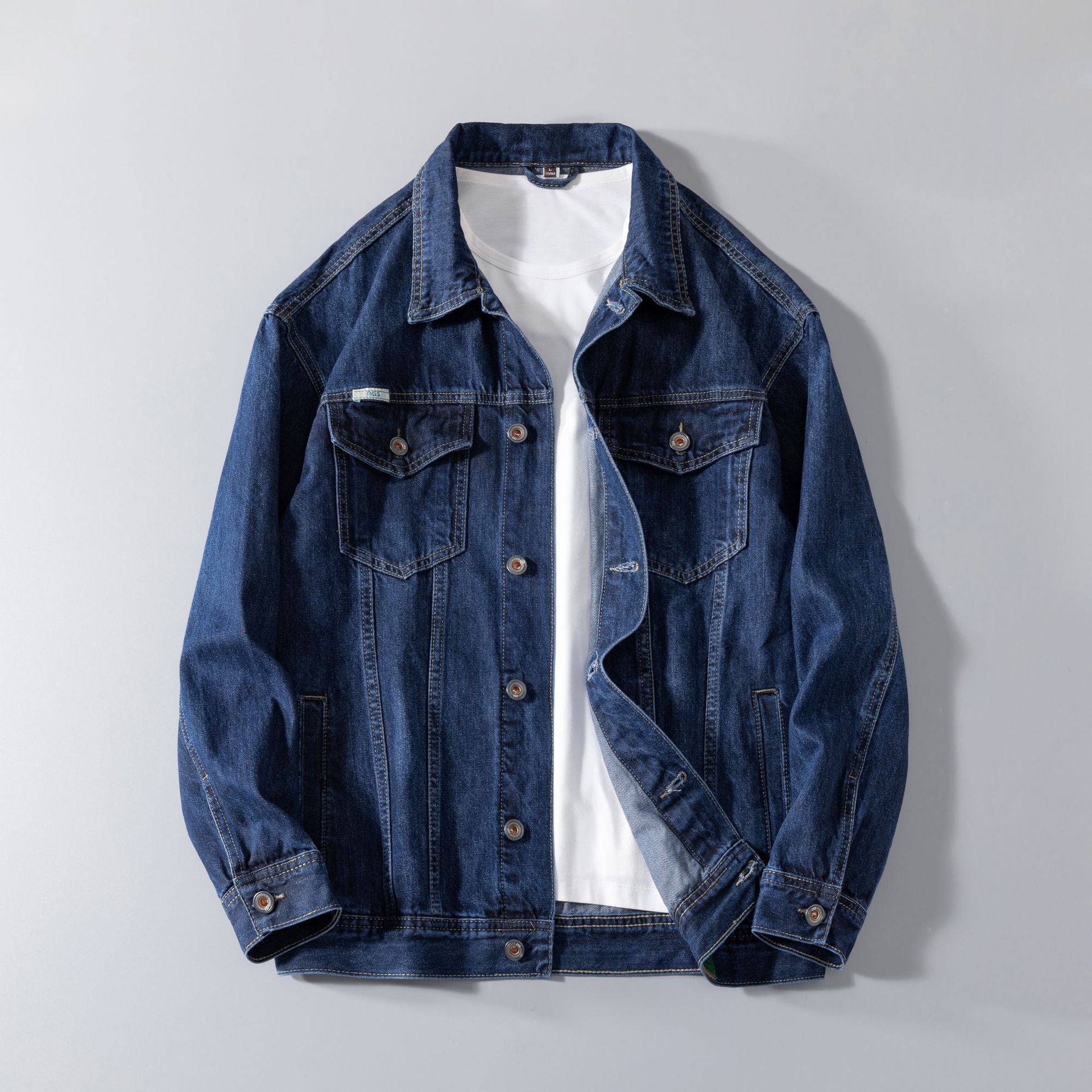 Heavy Industry Retro Denim Jacket Men