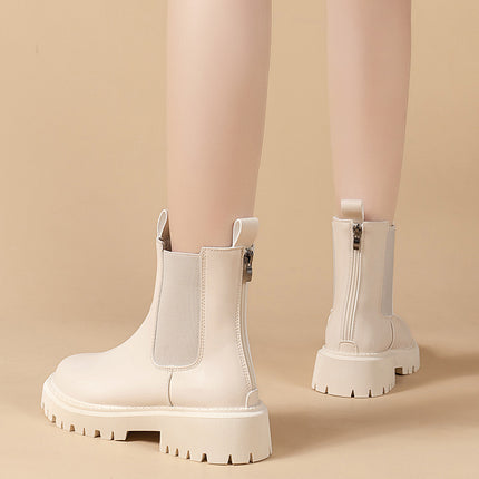 Summer Thin Platform Smoke Pipe Boots Martin