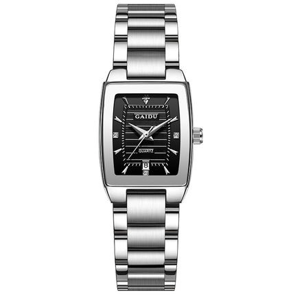 Special Interest Light Luxury Vintage Wine Bucket Waterproof Women's Watch