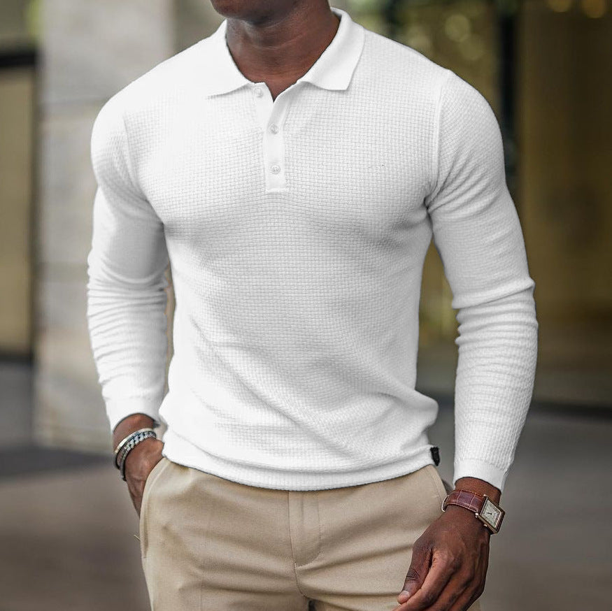 Fashion New Men's 3D Printed Long-sleeved Top