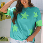 Aruba Blue / S / 95%Cotton+5%Elastane