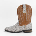 White Ostrich Grain 8853 / 40