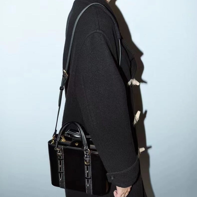 Women's Olive Green Mini City Portable Messenger Bag